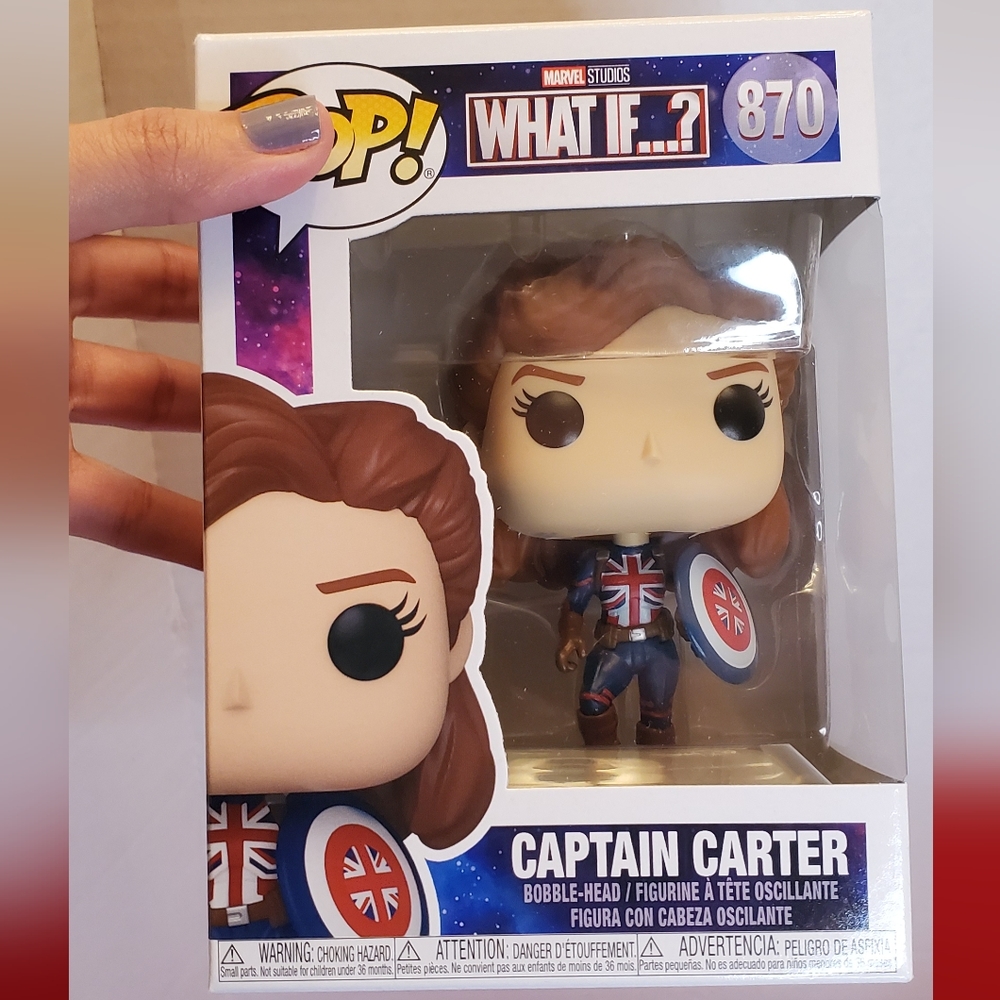Funko POP! 870 What If...? Captain Carter